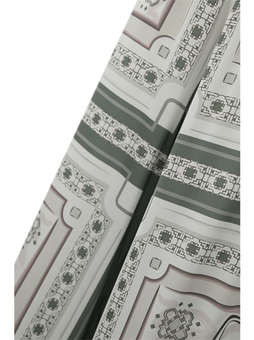 Pantalone in tessuto stampato Salvia D. Exterior | 6080510SAL